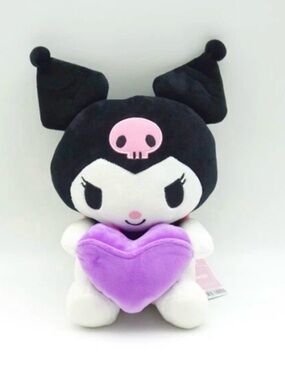 Sanrio Kuromi Purple Heart Plush